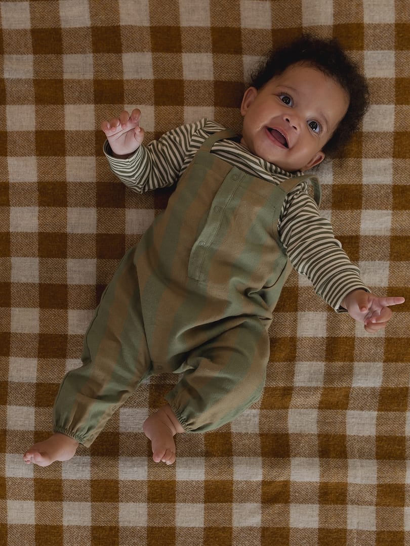 Paprika Gingham Carrot Pants | Organic Zoo