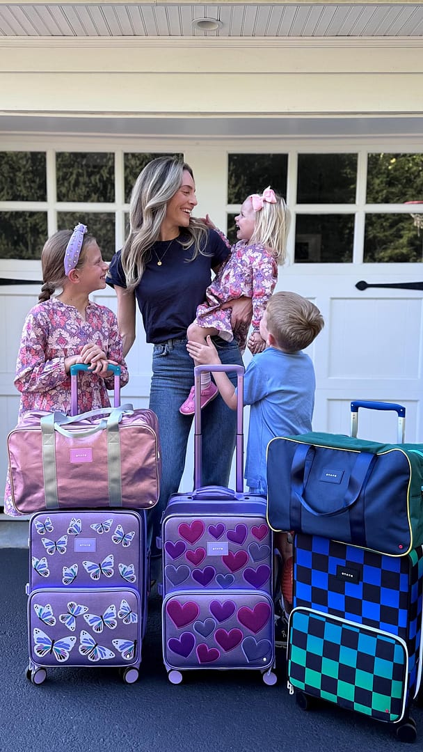 STATE Bags | Rockaway Duffle Polyester Canvas Green/Navy