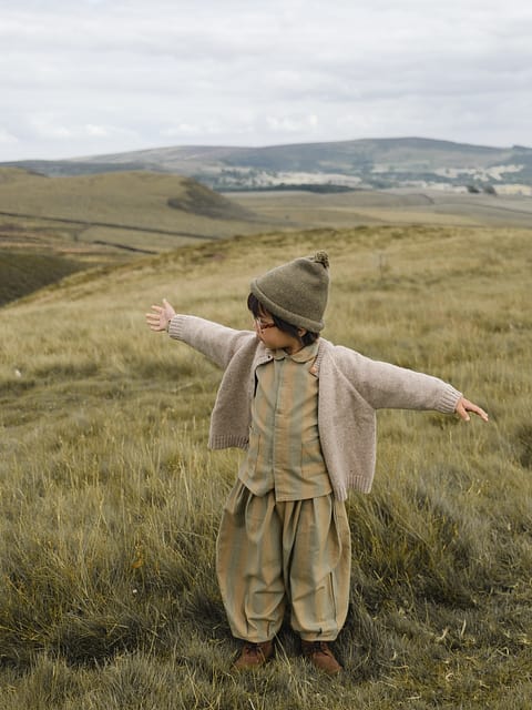 Woodland Stripes Lodge Pants | Organic Zoo