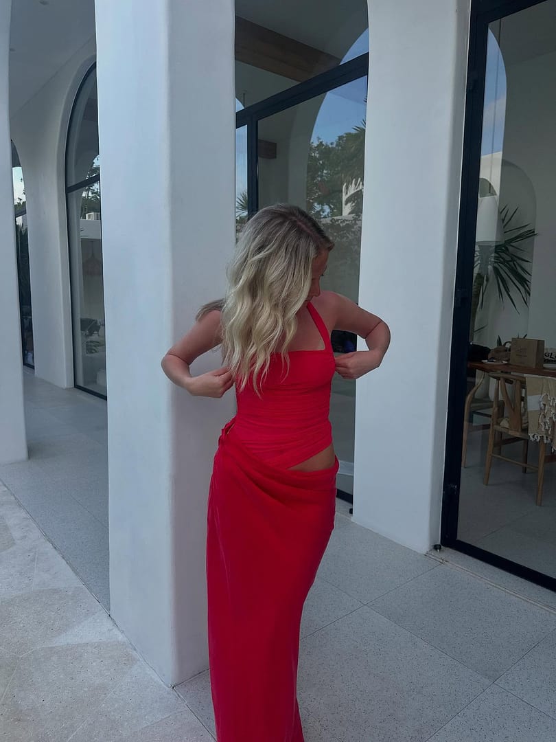 knee length dresses for ladies Benni Gina Maxi Dress