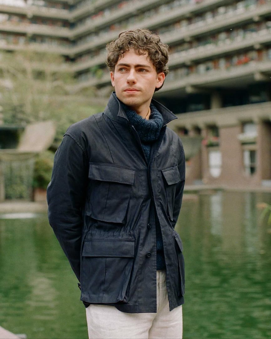 Soundman Albany Fatigue Jacket Dark Navy – Clutch Cafe