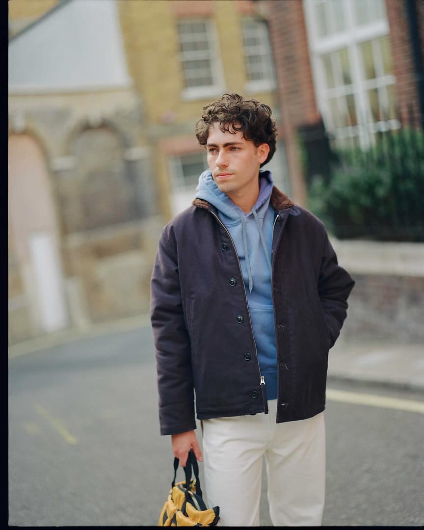 The Real McCoy's N-1 Deck Jacket Navy – Clutch Cafe