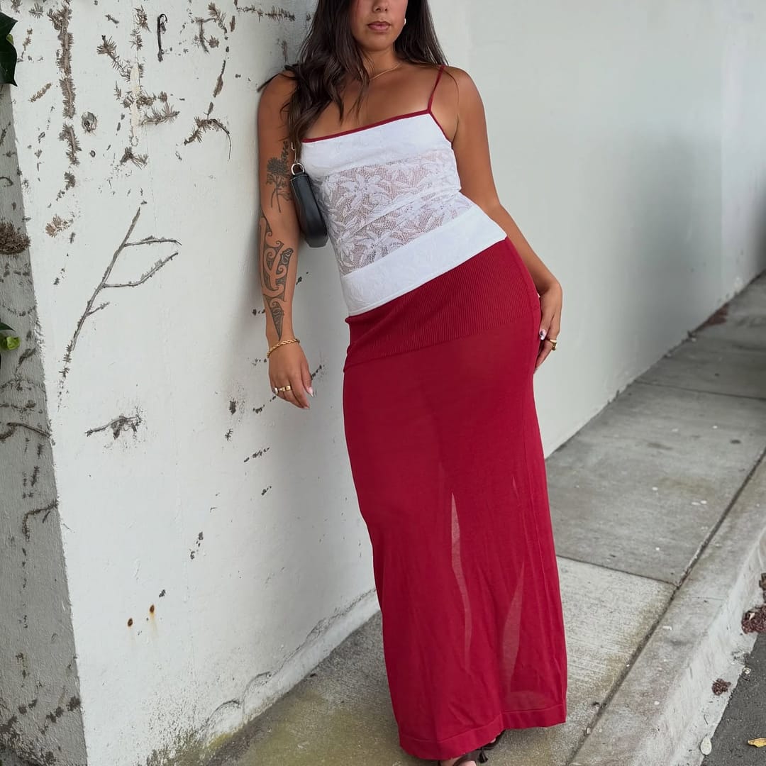 Alfie Knit Maxi Dress  BENNI.