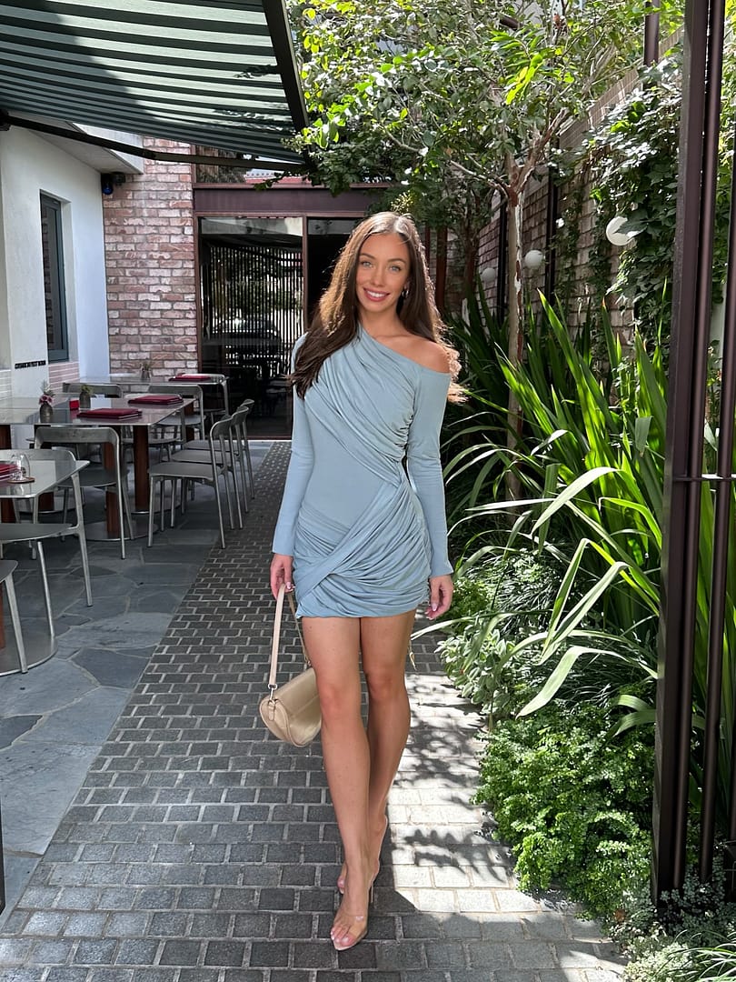benni long sleeve dress Benni. Jessa Long Sleeve Maxi Dress In Black, Size 10 Au