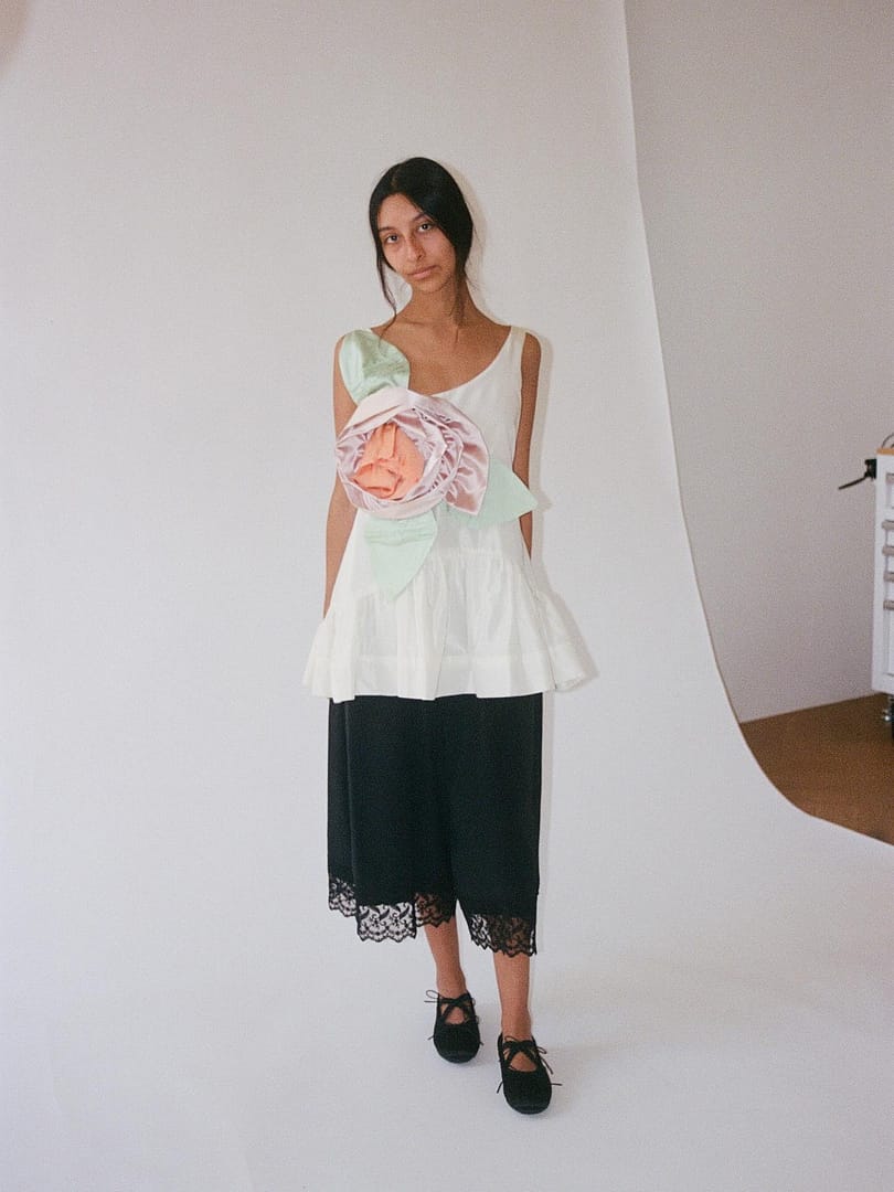 Baserange Cessa Ligo Top in Wild Silk Curated at Jake and Jones